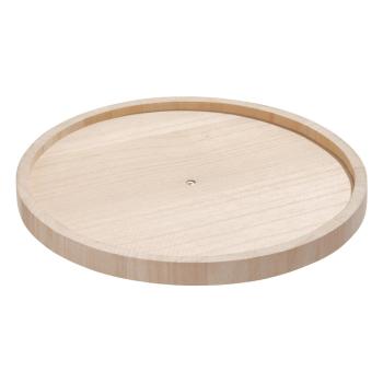 Obracany organizer kuchenny z drewna paulownia iDesign, ø 26,7 cm