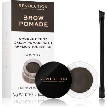 Makeup Revolution Brow Pomade pomada do brwi odcień Graphite 2.5 g