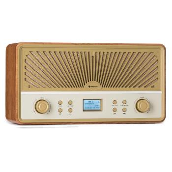 Auna Glastonbury Go, radio cyfrowe stereo, akumulator litowo-jonowy, BT, DAB/FM, MP3, USB, Line-In