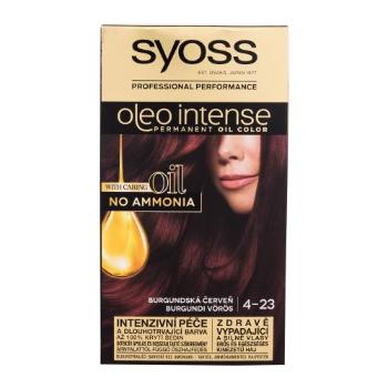 Syoss Oleo Intense Permanent Oil Color 50 ml farba do włosów dla kobiet 4-23 Burgundy Red