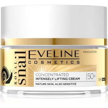 Eveline Cosmetics Royal Snail krem liftingujący na dzień i na noc 50+ 50 ml
