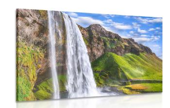 Obraz Wodospad Seljalandsfoss - 90x60