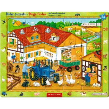 SPIEGELBURG COPPENRATH Puzzle Na farmie (25 elementów)