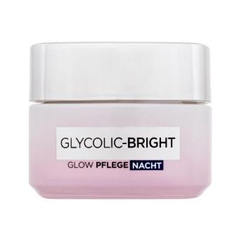 L'Oréal Paris Glycolic-Bright Glowing Cream Night 50 ml krem na noc dla kobiet Uszkodzone pudełko