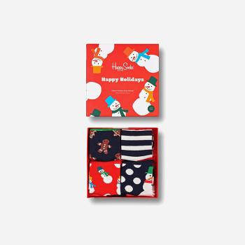 Zestaw skarpetek dziecięcych Happy Socks 4-pak Holiday XKHOL09-6500