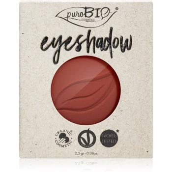 puroBIO Cosmetics Compact Eyeshadows cienie do powiek napełnienie odcień 13 Marsala 2,5 g