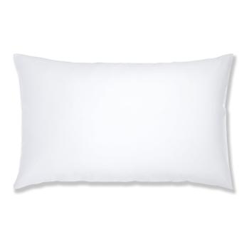 Zestaw 2 białych bawełnianych poszewek na poduszki Bianca Standard, 50x75 cm