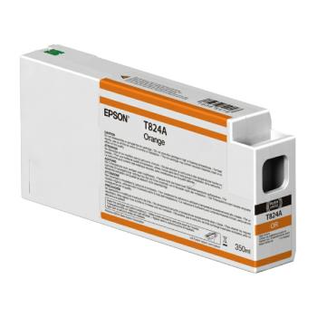 Epson originální ink C13T824A00, orange, 350ml, Epson SureColor SC-P6000, P7000, P8000, P9000