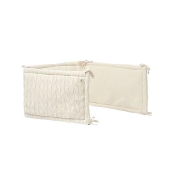 jollein Spring Knit 180 x 35 cm Bed Surround / Playpen Border - Ivory