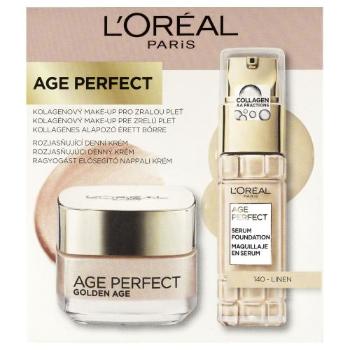L'Oréal Paris Age Perfect Golden Age zestaw Krem na dzień Age Perfect Golden Age 50 ml + Podkład Age Perfect Serum Foundation 30 ml 140 Linen W