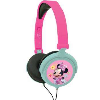 LEXIBOOK Disney Minnie Mouse Słuchawki stereofoniczne, składane