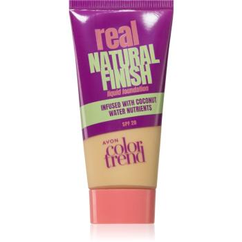 Avon ColorTrend Real Natural Finish lekki podkład matujący SPF 20 odcień Nude 30 ml