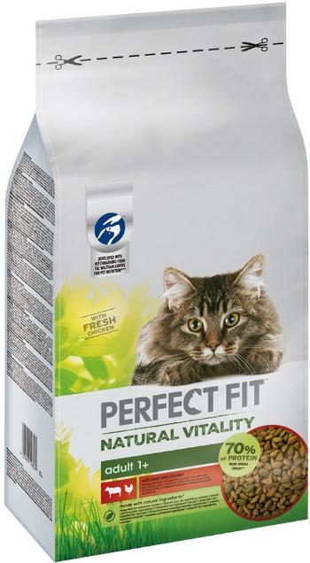 PERFECT FIT Natural Vitality z wołowiną i kurczakiem dla dorosłych kotów 6 kg