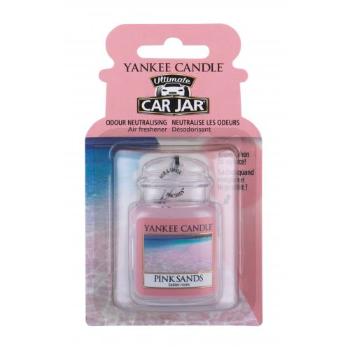 Yankee Candle Pink Sands Car Jar 1 szt zapach samochodowy unisex