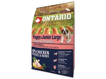 ONTARIO dog JUNIOR LARGE chicken - 2.25kg