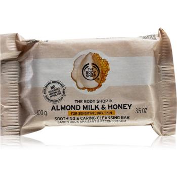 The Body Shop Almond Milk & Honey mydło w kostce 100 g