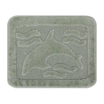 Zielony dywanik łazienkowy 50x40 cm Freedom − Foutastic