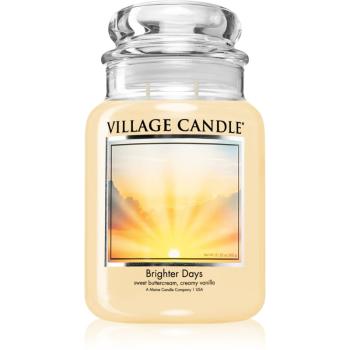Village Candle Brighter Days świeczka zapachowa (Glass Lid) 602 g