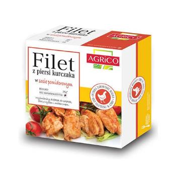 AGRICO Filet z Piersi Kurczaka w sosie Pomidorowym - 160gZdrowa Żywność > Pozostałe