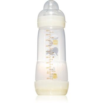 MAM Anti-colic Baby Bottle butelka dla noworodka i niemowlęcia antykolkowy White 4m+ 320 ml