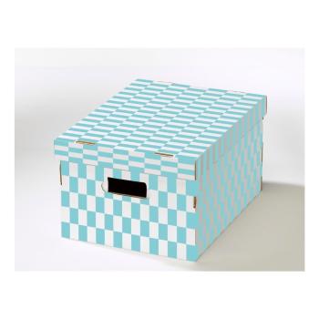 Zestaw 2 pudełek z pokrywką Compactor Joy, 40x29x21 cm