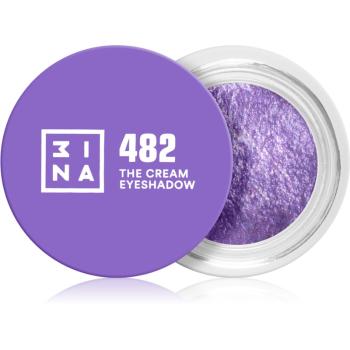 3INA The 24H Cream Eyeshadow cienie do powiek w kremie odcień 482 - Purple 3 ml