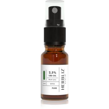 Herbliz Sativa CBD Oil 2,5% spray do ust z CBD 10 ml