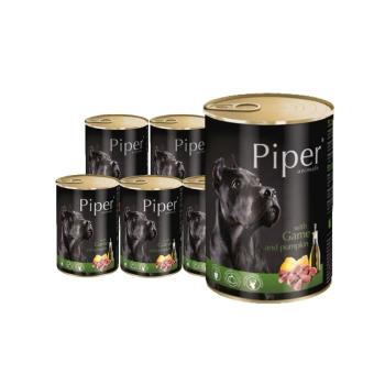 DOLINA NOTECI PIPER z dziczyzną i z dynią mokra karma dla dorosłych psów 12x800 g