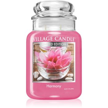 Village Candle Harmony świeczka zapachowa (Glass Lid) 602 g