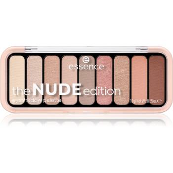 Essence The Nude Edition paleta cieni do powiek odcień 10 Pretty in Nude 10 g