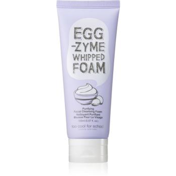 Too Cool For School Egg -Zyme Whipped Foam kremowa pianka oczyszczająca o działaniu nawilżającym 150 g