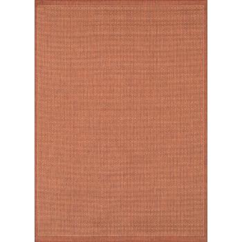 Pomarańczowy dywan odpowiedni na zewnątrz Floorita Tatami, 180x280 cm