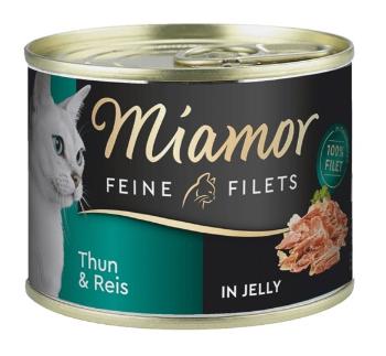 MIAMOR Feline Filets Tuńczyk i ryż w galaretce 185 g