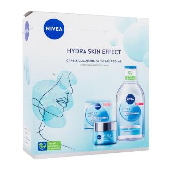Nivea Hydra Skin Effect Gift Set zestaw Krem do twarzy na dzień 50 ml + woda micelarna 400 ml dla kobiet