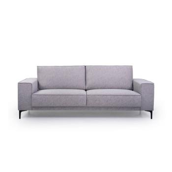Jasnoszara sofa Scandic Copenhagen, 224 cm