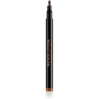 Makeup Revolution Micro Brow Pen precyzyjny ołówek do brwi odcień Light Brown 1 ml