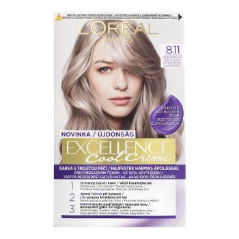 L'Oréal Paris Excellence Cool Creme 48 ml farba do włosów dla kobiet 8,11 Ultra Ash Light Blond