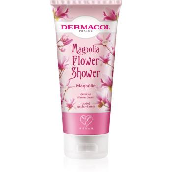 Dermacol Flower Care Magnolia łagodny krem pod prysznic o zapachu kwiatów 200 ml