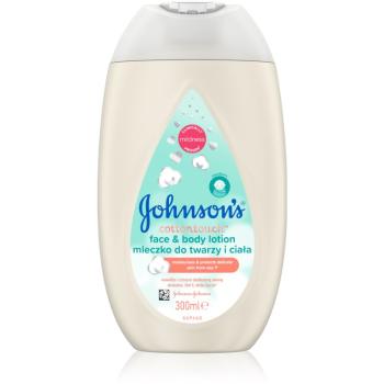 Johnson's® Cottontouch mleczko nawilżające do twarzy i ciała dla dzieci od urodzenia 300 ml