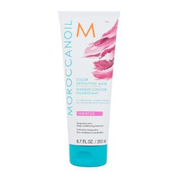 Moroccanoil Color Depositing Mask 200 ml farba do włosów dla kobiet Hibiscus