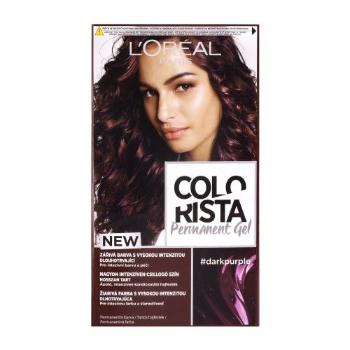 L'Oréal Paris Colorista Permanent Gel 60 ml farba do włosów dla kobiet Dark Purple
