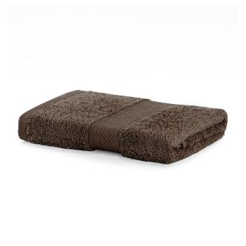 Ciemnobrązowy ręcznik DecoKing Bamby Brown, 50x100 cm