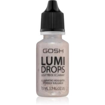 Gosh Lumi Drops płynny rozjaśniacz odcień 002 Vanilla 15 ml