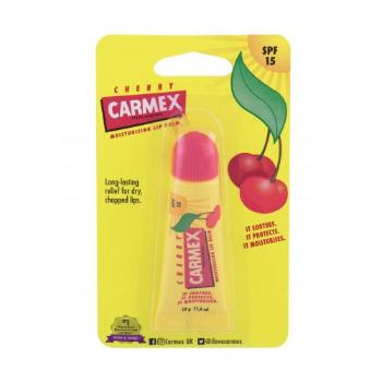 Carmex Cherry SPF15 10 g balsam do ust dla kobiet Uszkodzone opakowanie