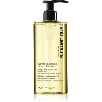 Shu Uemura Deep Cleanser Gentle Radiance delikatny szampon oczyszczający dla zdrowych i pięknych włosów 400 ml