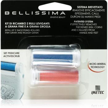Bellissima Rollers Kit For 5412 zapasowe końcówki do elektrycznych pilników do stóp 2 szt.