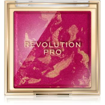 Revolution PRO Lustre rozjaśniający róż do policzków odcień Cranberry 11 g