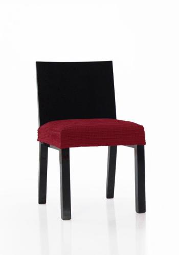 Forbyt, Pokrowiec multielastyczny na siedzenie krzesła, Cagliari komplet 2 szt., bordowy