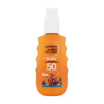 Garnier Ambre Solaire Kids Sun Protection Spray SPF50 150 ml preparat do opalania ciała dla dzieci uszkodzony flakon