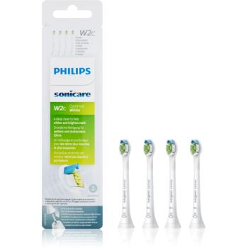 Philips Sonicare Optimal White Compact HX6074/27 końcówki wymienne do szczoteczki do zębów mini 4 szt.